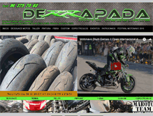 Tablet Screenshot of derrapada.com